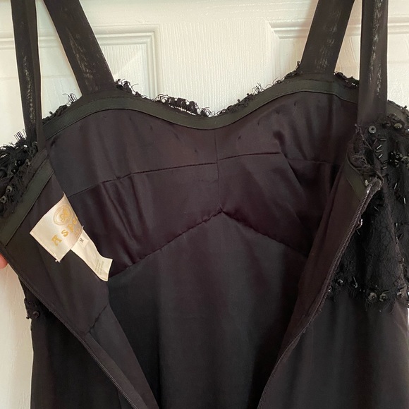 Beaded Empire Waist Formal Gown - Picture 5 of 8